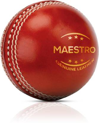 Adrenex by Flipkart Maestro 2 panel Red Cricket Leather ball