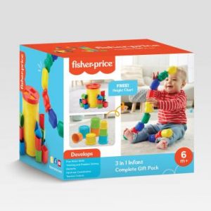 FISHER PRICE 3-in-1 Infant Complete Gift Pack  (Multicolor)