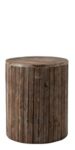 Patio Sense 62420 Garden Stool, Elyse Natural Round