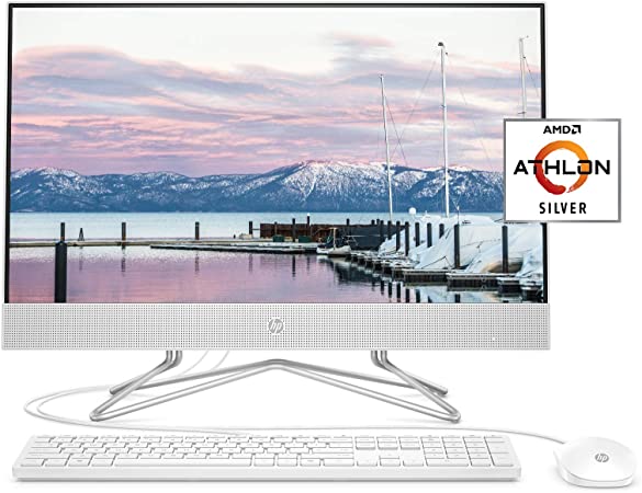 HP 24-inch All-in-One Desktop Computer, AMD Athlon Silver 3050U Processor