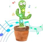 MADDYGROUP DANCING CACTUS TOY FOR KIDS, BOY &GIRL|DANCING CACTUS TALKING WITH LIGHT|DANCING CACTUS PUSH TOY FOR KIDS  (Green)