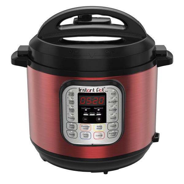 Instant Pot DUO60 Red Stainless 6-Quart