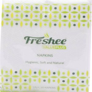 Freshee Value Plus -1 Ply White Napkins