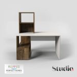 Perfect Homes Studio Noel Dual Tone Engineered Wood Study Table