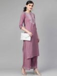 Women Kurta and Pant Set Rayon