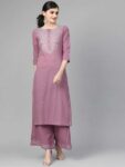 Women Kurta and Pant Set Rayon