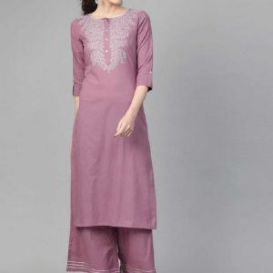 Women Kurta and Pant Set Rayon