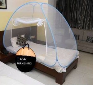 CASA FURNISHING Polyester Adults MN-P-SINGLE-SB Mosquito Net