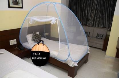 CASA FURNISHING Polyester Adults MN-P-SINGLE-SB Mosquito Net