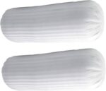 JDX Microfibre Plian Bolster Pack of 2