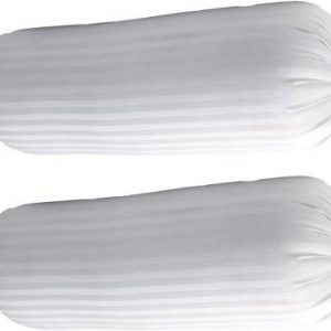 JDX Microfibre Plian Bolster Pack of 2