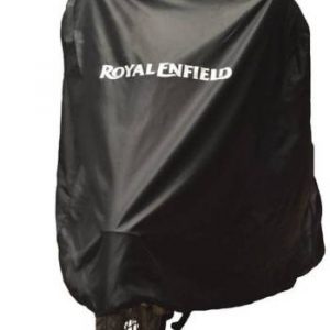 whitefox Two Wheeler Cover for Royal Enfield  (Classic 350, Black)