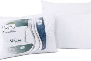 RECRON CERTIFIED Utopia Microfibre Solid Sleeping Pillow